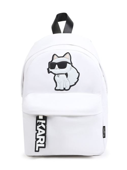 Zaino bambina bianco Karl Lagerfeld Kids | Z30406122